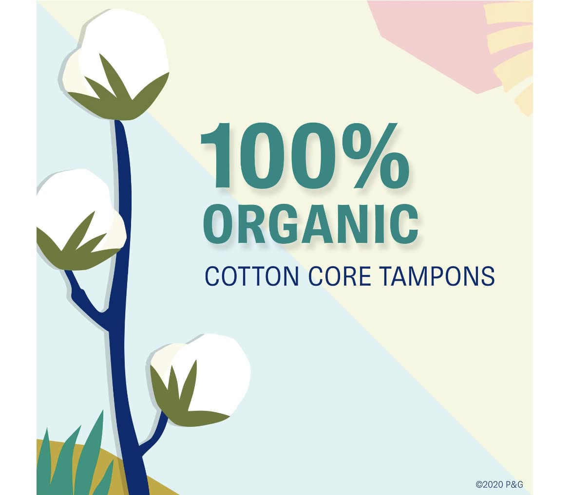 Tampax PURE COTTON 22-pack (11 Regular/11 Super) Tampax uk supplements