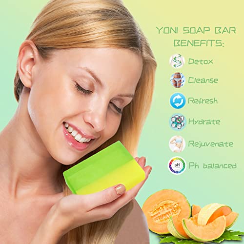 Yoni Soap Bars Yoni Wash & Yoni Oil Set Of 4, 2 * 5.29oz Handmade Vaginal Soap Feminine Wash Wovarkie uk supplements