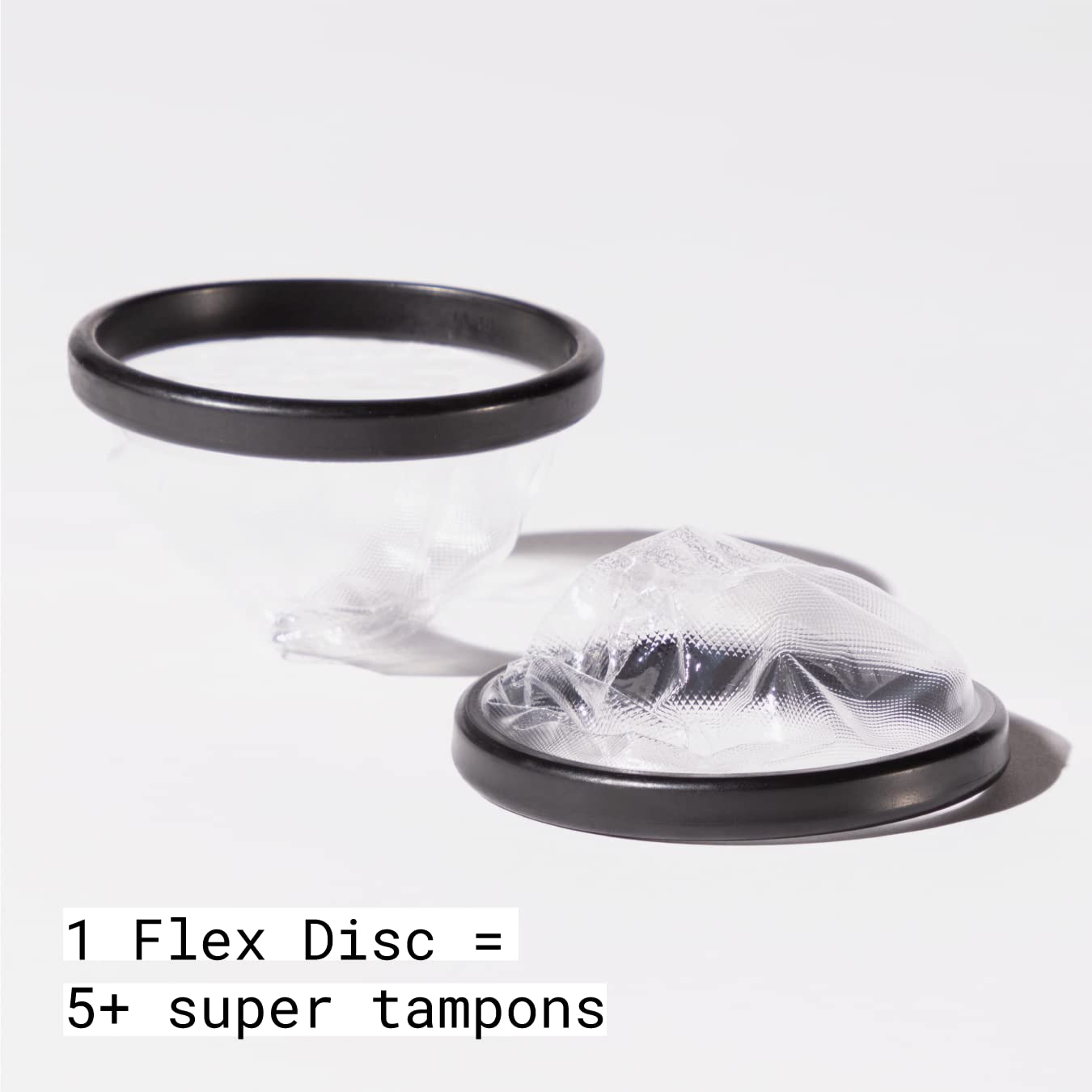 Flex Menstrual Discs | Disposable Period Discs | Reduce Cramps & Dryness | Beginner-Friendly Tampon Alternative | Capacity of 5 Super Tampons | Made in Canada | 12 Count FLEX uk supplements