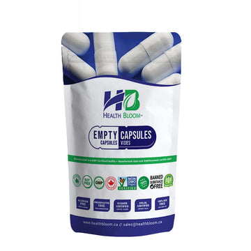 Health Bloom Inc. Empty Vegetable Capsules Size 0 Natural, 1000 Count Health Bloom Inc. uk supplements