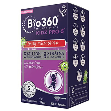 Natures Aid Bio360 Kidz Pro-5 (5 Billion Bacteria) from Natures Aid, Children's Microbiotic natures aid uk supplements