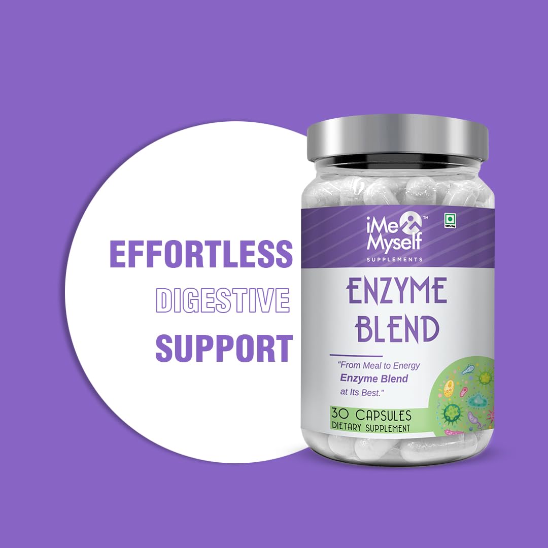 iMeMyself Enzyme Blend | 30 Veg Capsules iMeMyself uk supplements