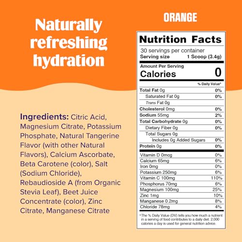 Ultima Replenisher Daily Electrolyte Drink Mix – Orange, 30 Servings – Hydration Powder Ultima Replenisher uk supplements