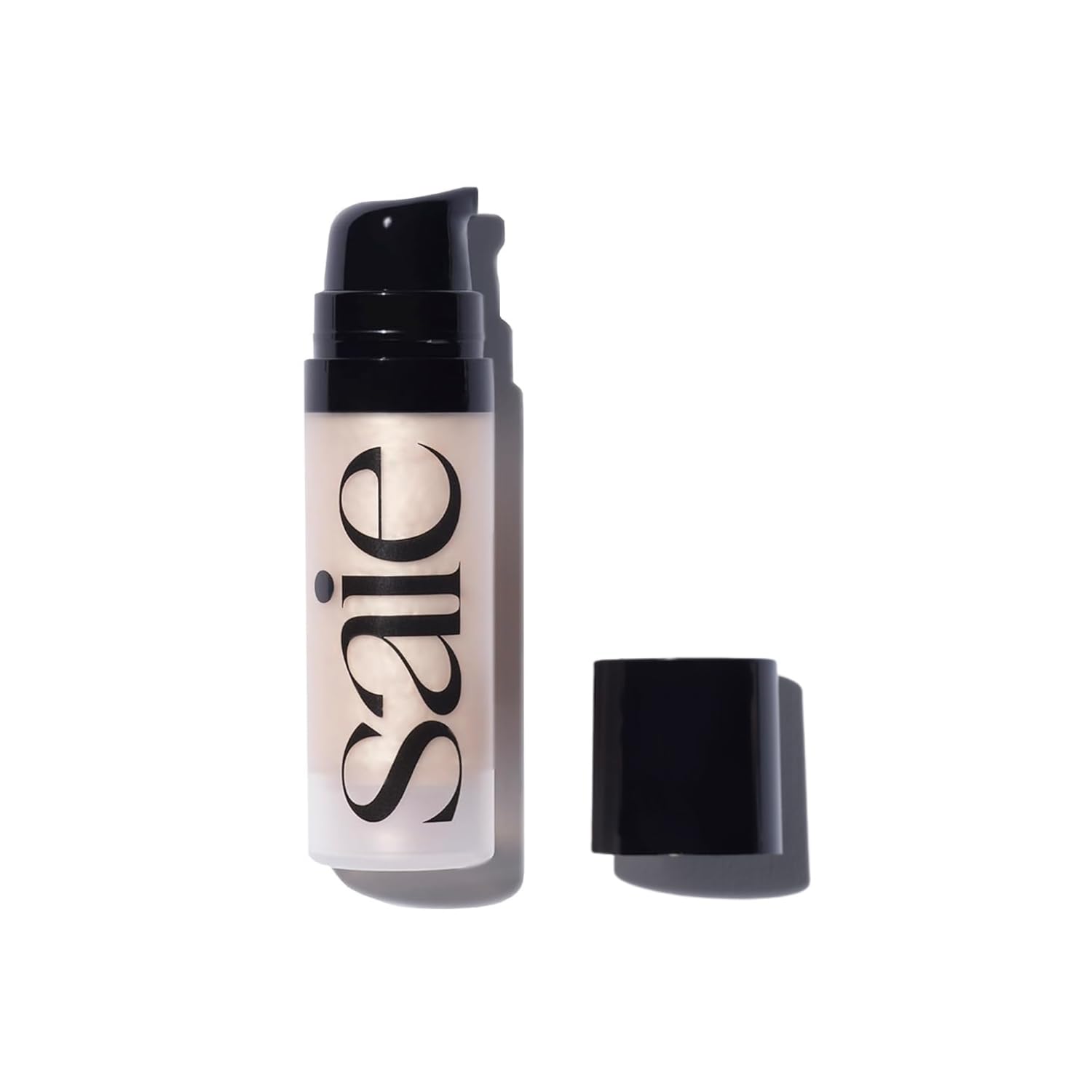 Saie Mini Glowy Super Gel - Hydrating Makeup Primer and Illuminating Glow Serum Enriched with Vitamin C and Squalane Oil - All-Over Liquid Highlighter Makeup for Instant Glass Skin - Starglow (0.5 oz) Saie uk supplements