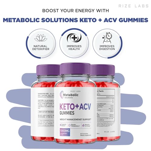 Metabolic Solutions Keto ACV Gummies, Metabolic Solutions Keto+ACV Gummies for Weight Health rize labs uk supplements