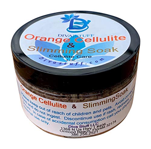 Cellulite and Slimming Salt Bath Soak With Orange Polyphenols,4oz Jar, Diva Stuff Diva Stuff uk supplements