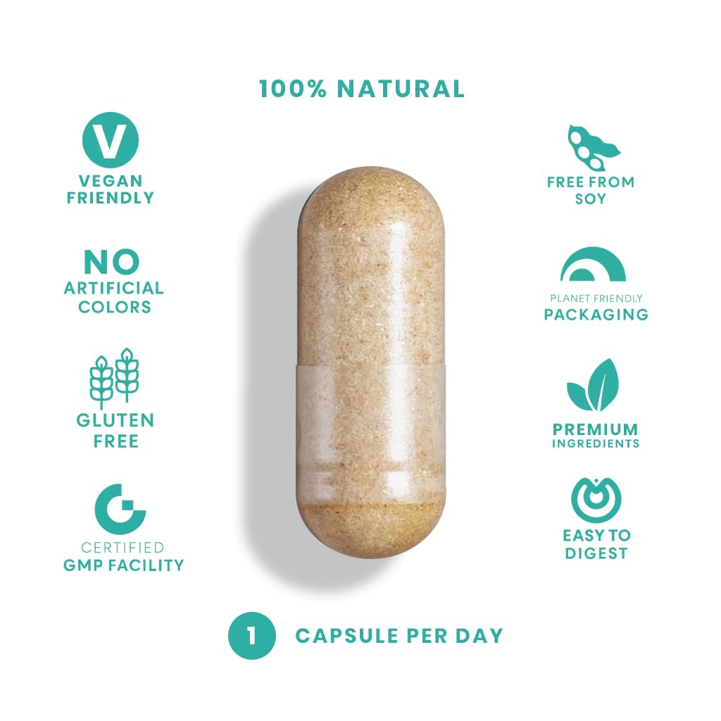 Feelgood Company NAD+ Supplement - Anti-Aging & Cellular Energy Support - Supports Energy, Cognitive Function & Cellular Health - 60 Capsules - NAD+ Precursor FeelGood Superfoods uk supplements