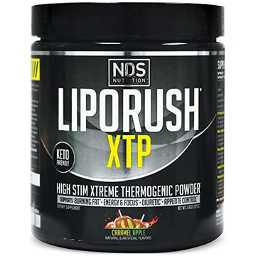 LIPORUSH NDS Nutrition XTP Thermogenic Fat Burner with L-Carnitine - Energy LIPORUSH uk supplements