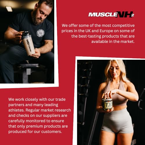 MuscleNh2 Whey Protein Powder Milk Protein, Soy Free, Gluten Free, Naturally Occurring BCAAs MuscleNh2 uk supplements
