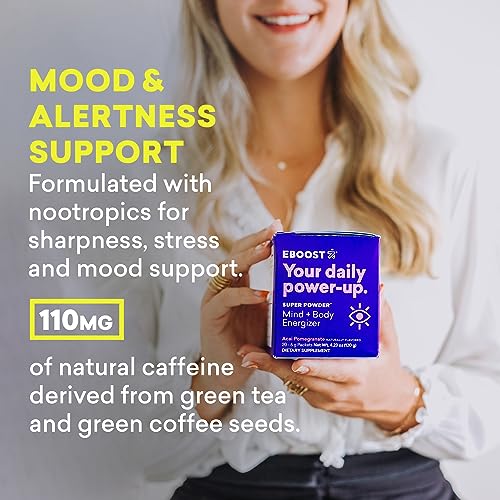 EBOOST Energy Drink & Electrolyte Powder, 20 Packets - Super Powder Orange EBOOST uk supplements