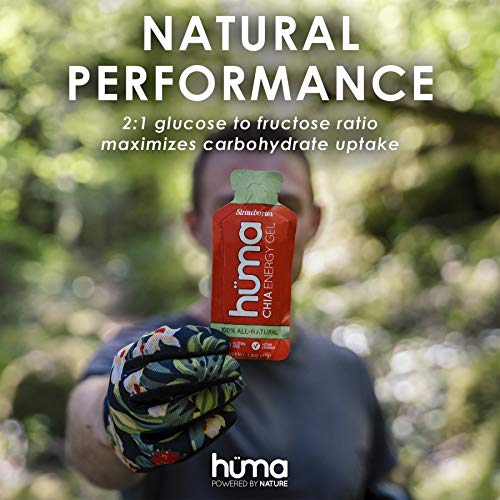 Huma Chia Energy Gel, Apples & Cinnamon, 12 Gels - Premier Sports Nutriti HÜMA CHIA ENERGY GEL uk supplements