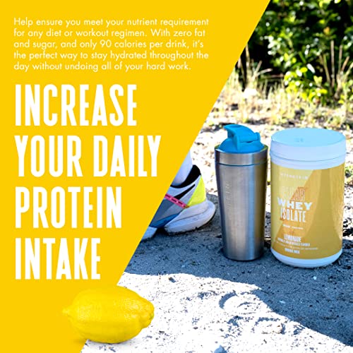 Myprotein® - Clear Whey Isolate - Whey Protein Powder - Naturally Flavored Drink Mix Myprotein uk supplements