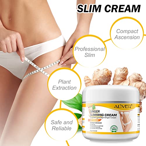 2PCS VOGSIG Ginger Slimming Cream - Anti Cellulite, Fat Burning, Tightening & Moisturizin VOGSIG uk supplements