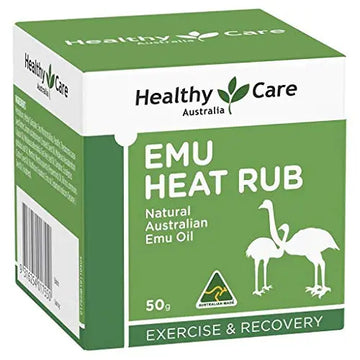 [Healthy Care] Emu Heart Rub, Natural Ingredients for Shoulder and Lower Back Pain, 1.8 oz (50 g) Healthy Care Emu Hear Rub uk supplements