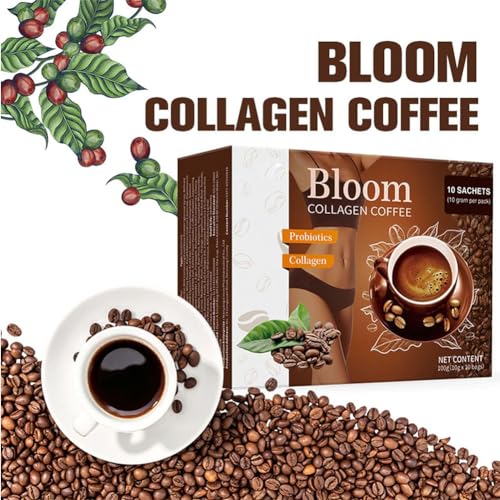 Bloom Collagen Coffee, Collagen Coffee from Japan, Bloom Coffee Collagen HOPASRISEE uk supplements