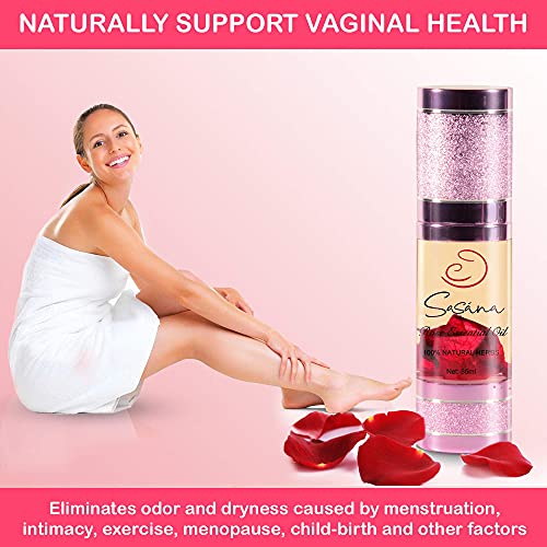 SASÁNA All Natural Feminine Spray - Effective Relief from Dryness, BV, Itch - 100% Organic Yoni Oil SASÁNA uk supplements
