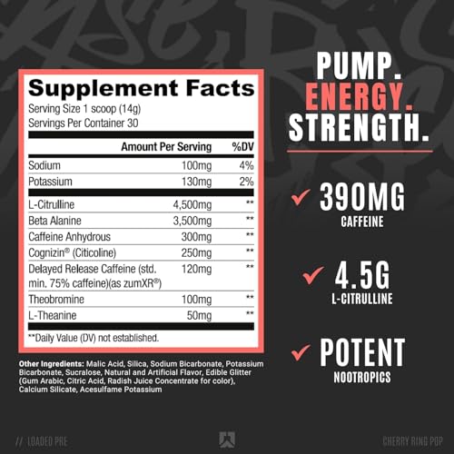Ryse Loaded Pre Workout Powder Supplement for Men & Women | Pumps, Energy, Focus RYSE Up Supplements uk supplements