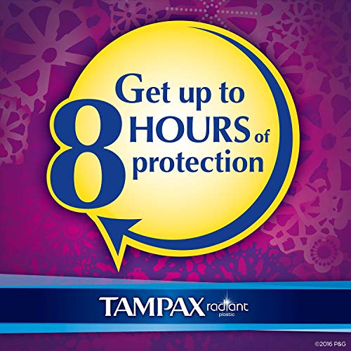 Tampax 29936 Radiant Tampons Regular Super, 84 Count (Pack of 1) Tampax uk supplements