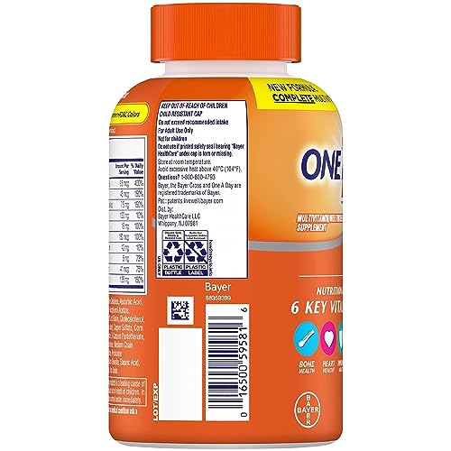 ONE A DAY Womens Complete Daily Multivitamin with Vitamin A, B , C, D, and E, Calcium ONE A DAY uk supplements
