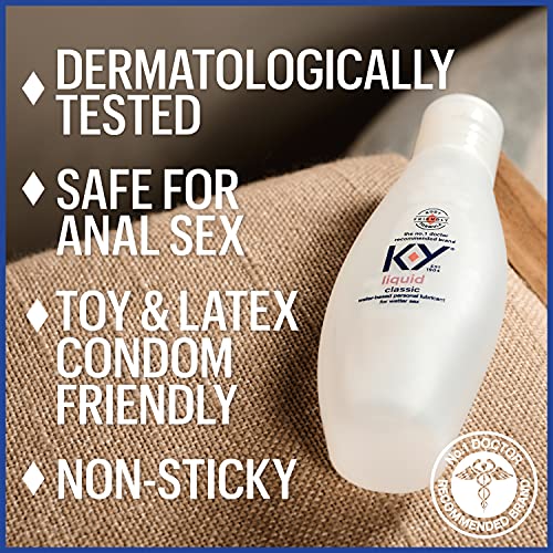 K-Y Liquid Personal Water Based Lubricant, 2.5 oz K-Y uk supplements