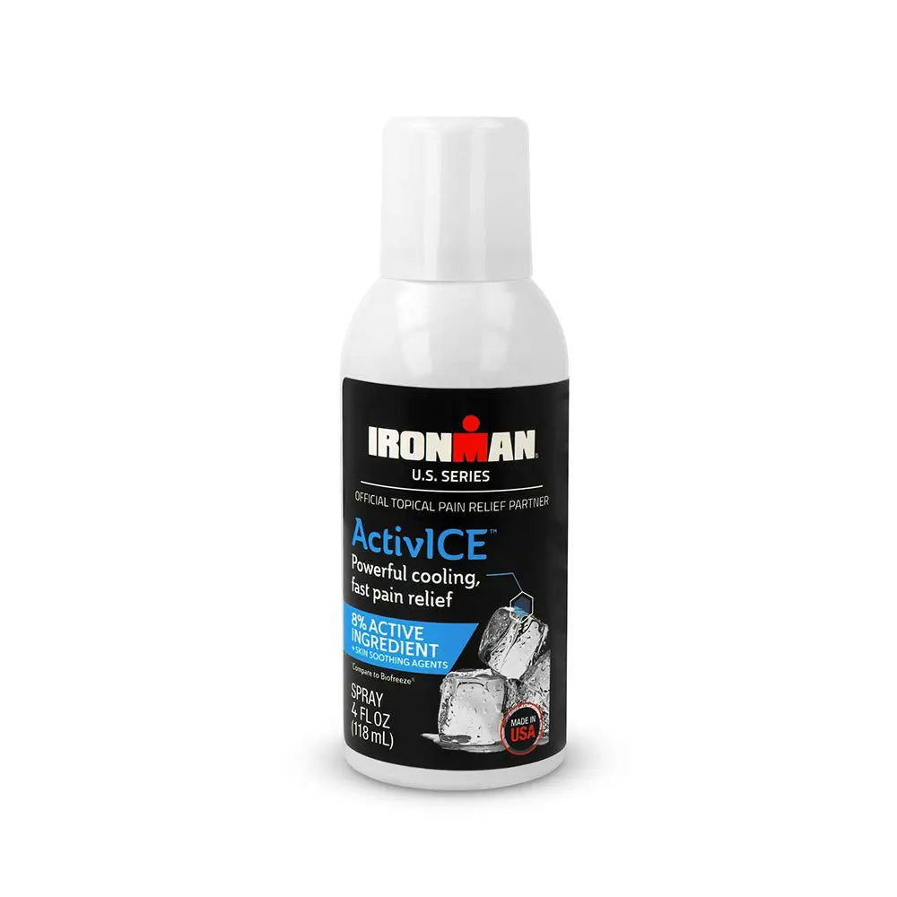 Curad IRONMAN ActivICE Cooling Spray, Topical Pain Relief for Arthritis, Joint, Muscle, Back & Body Aches & Pain, 4 oz (1 count) Curad uk supplements