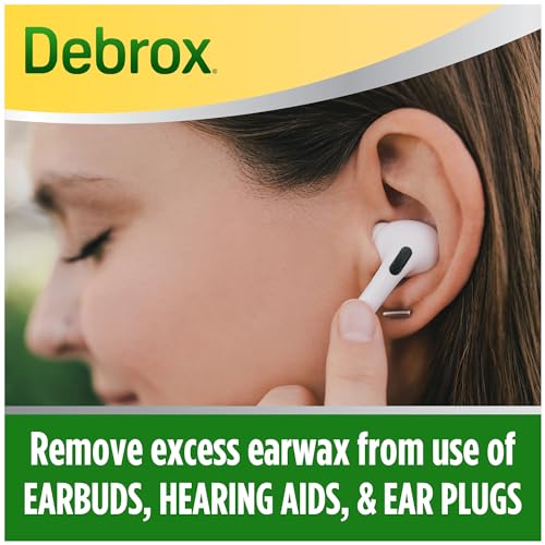 Debrox Ear Wax Removal Drops, Gentle Microfoam Ear Wax Remover, 0.5 Fl Oz Debrox uk supplements