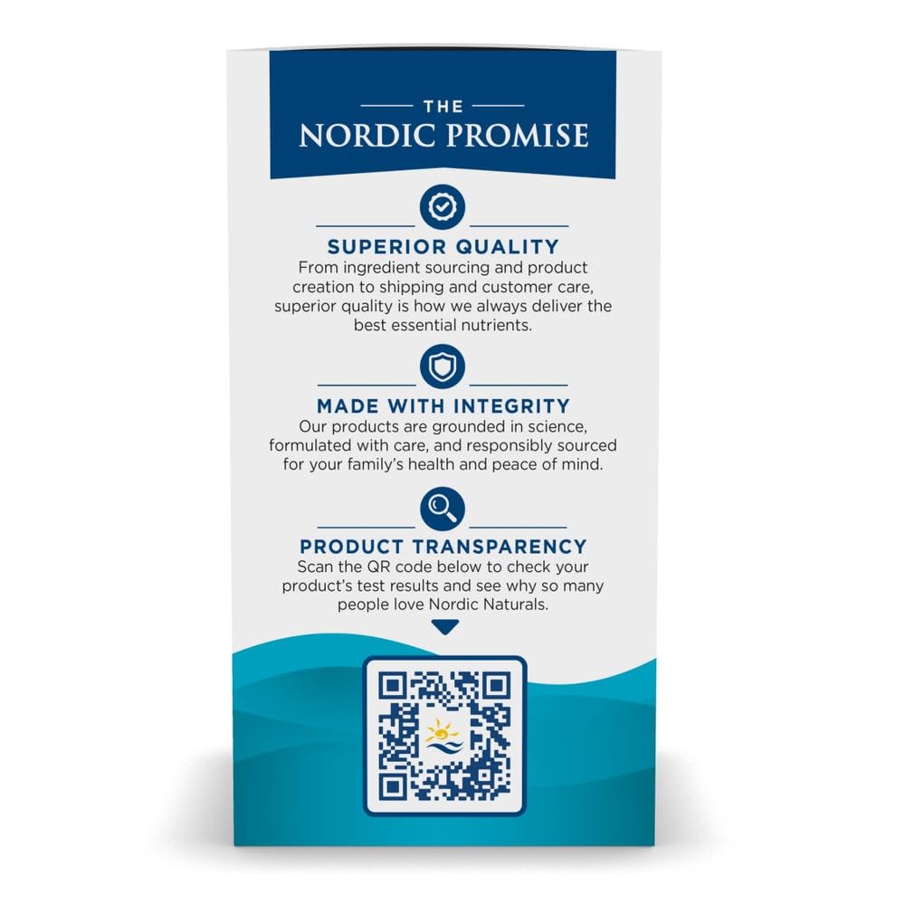 Nordic Naturals Complete Omega Xtra, Lemon - 60 Soft Gels - 1360 mg Omega-3 + 76 mg GLA - Healthy Skin - Cognition - Non-GMO - 30 Servings Nordic Naturals uk supplements