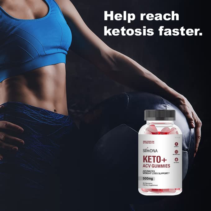 kivus Slim DNA Keto Gummies - Slim DNA Keto + ACV Gummies (Single, 60 Gummies) kivus uk supplements