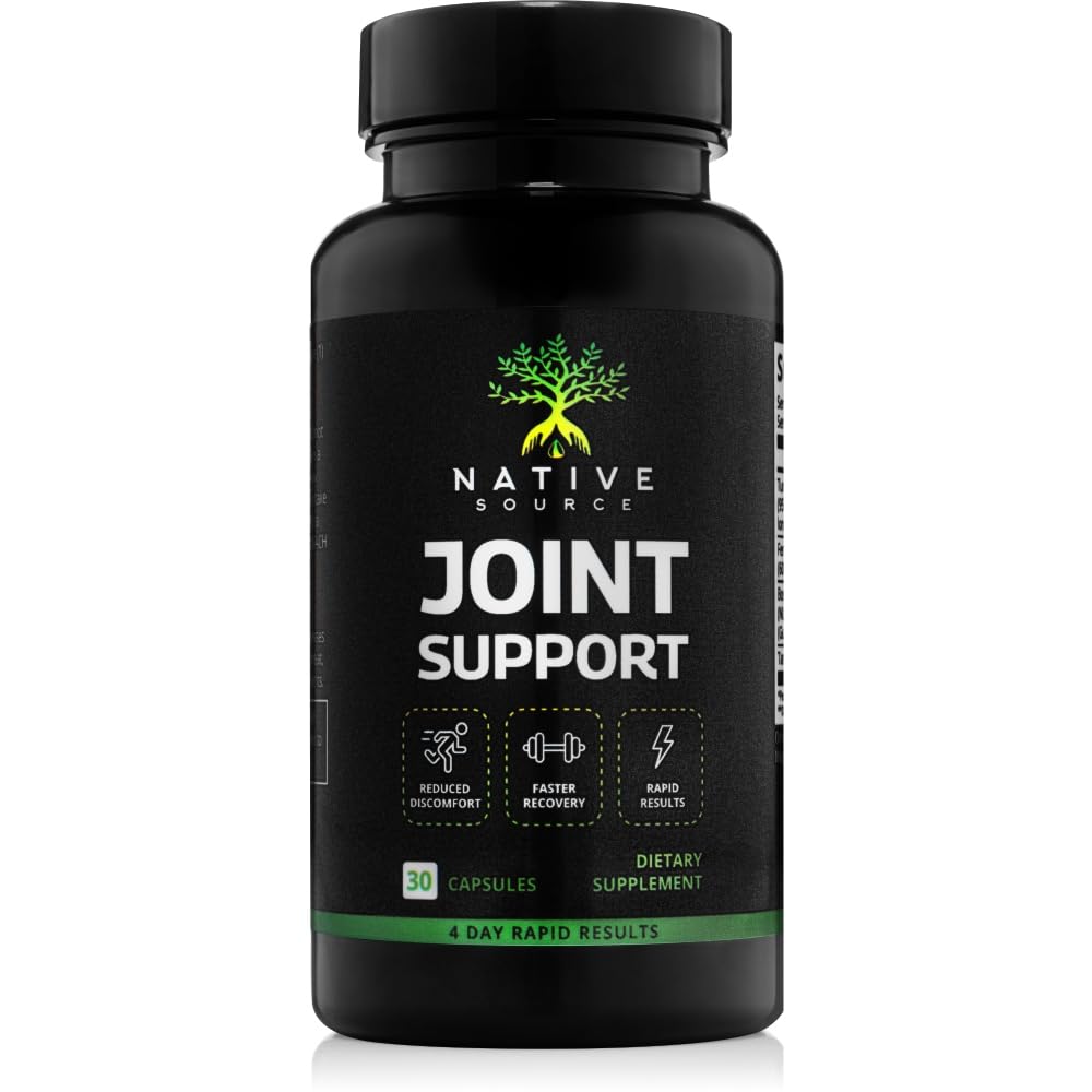 Native Source Joint Support Supplement - Turmeric - Tamarind - Boswellia - Fenugreek Native Source uk supplements