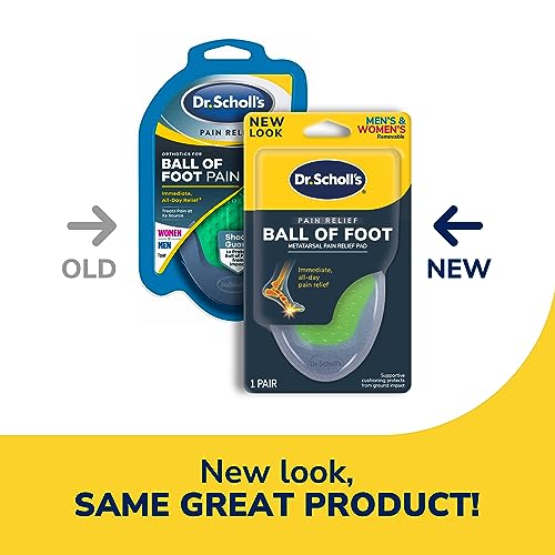Dr. Scholl’s Pain Relief Orthotics for Ball of Foot Pain, 1 Pair - One size fits Dr. Scholl's uk supplements