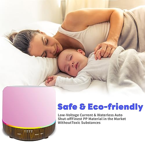Scent Essential Oil Diffuser 2 Pack Max 200 ML Ultrasonic Cool Mist Humidifiers and Aromatherapy Otheya uk supplements