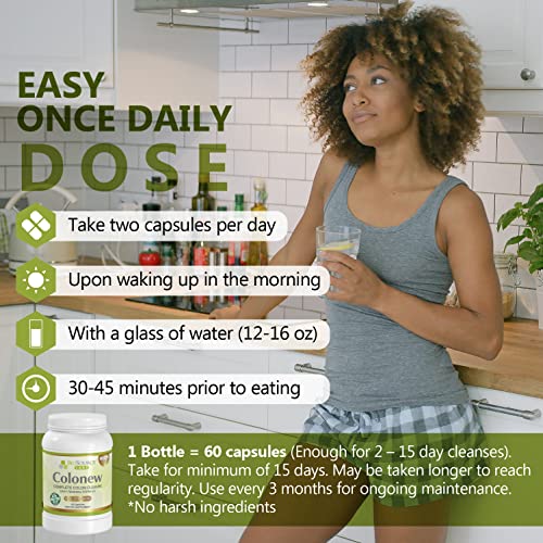 BioSource Labs Colonew Complete Colon Cleanse Natural Detox Supplement for Daily BioSource Labs uk supplements