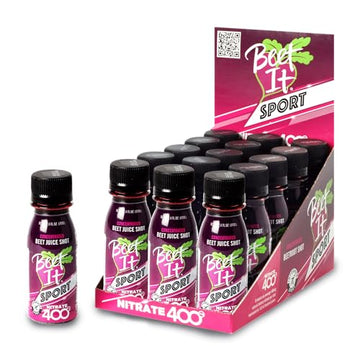BEET IT Sport Pro-Elite Shot, (15 Shots) Nitrate 400, Non GMO Certified - Each Shot Contains BEET IT uk supplements