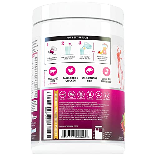 Multi Collagen Burn: Multi-Type Hydrolyzed Collagen Protein Peptides with Hyaluronic Acid Vitauthority uk supplements
