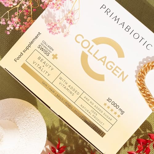 Primabiotic Collagen - Collagen Pack 30 Bottles 30 ml - High Collagen Content [10,000 mg] PRIMABIOTIC uk supplements