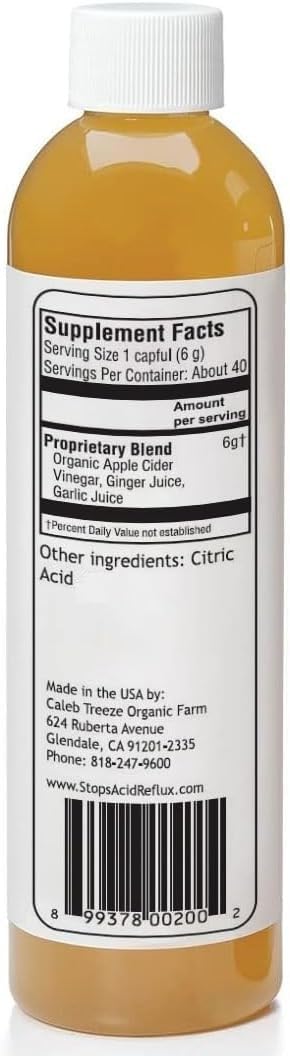 Old Amish Muscle and Digestion Tonic Pack (Formerly: Stops Leg Cramps and Stops Acid Reflux) with Apple Cider Vinegar Bundle by Caleb Treeze Caleb Treeze uk supplements
