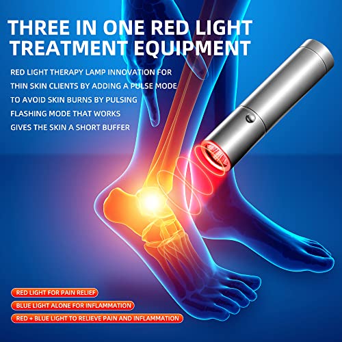 Infrared Light Therapy Wand for Powerful Infrared Light Therapy Red Light，grey-sdt-11 ApuroexRed uk supplements