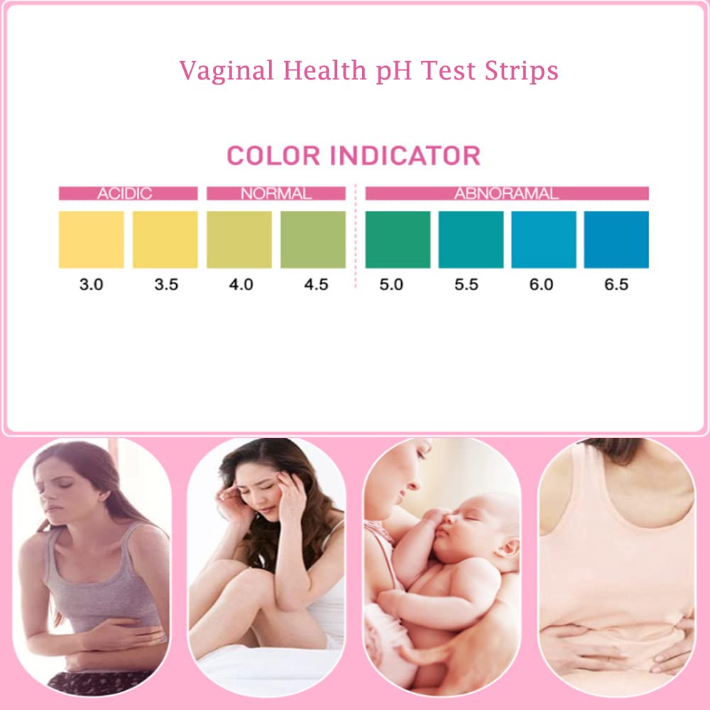 Colilove Vaginal Health PH Test Strips (50cnt) Feminine Vaginal PH Balance Test Strips Monitor Colilove uk supplements