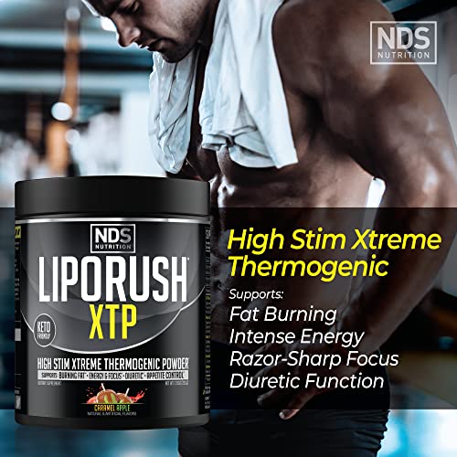 LIPORUSH NDS Nutrition XTP Thermogenic Fat Burner with L-Carnitine - Energy LIPORUSH uk supplements