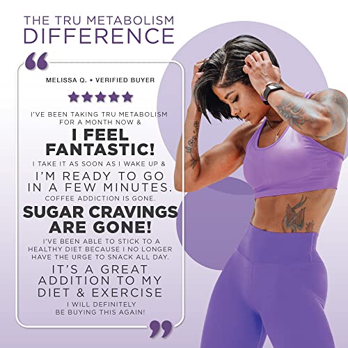 TRU Metabolism, Advanced Fat Loss, Fight Cravings, Boost Mood, No Jitters or Crash TRU Supplements uk supplements