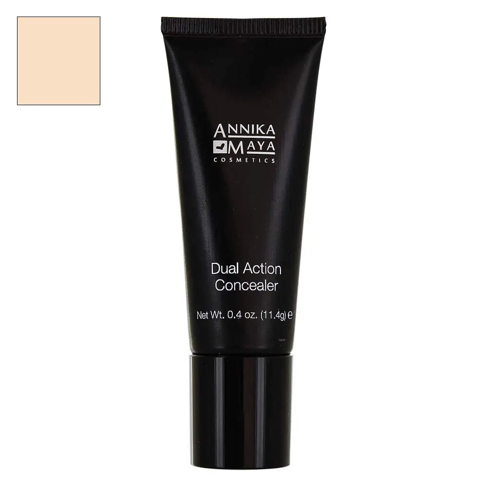 Annika Maya Dual Action Undereye Concealer for Neutralizing Dark Circles (Light) Annika Maya Cosmetics uk supplements