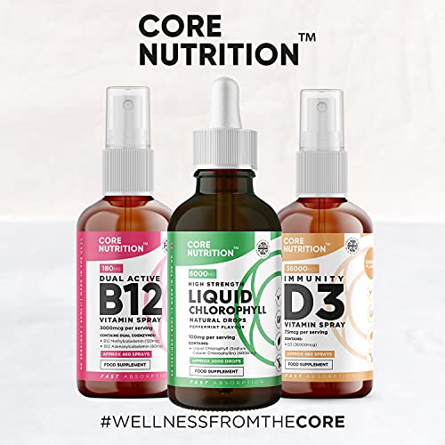 Core Nutrition Liquid Chlorophyll Drops for Water - 2 Fl. Oz for 60 Servings - 2 Month Supply Core Nutrition uk supplements