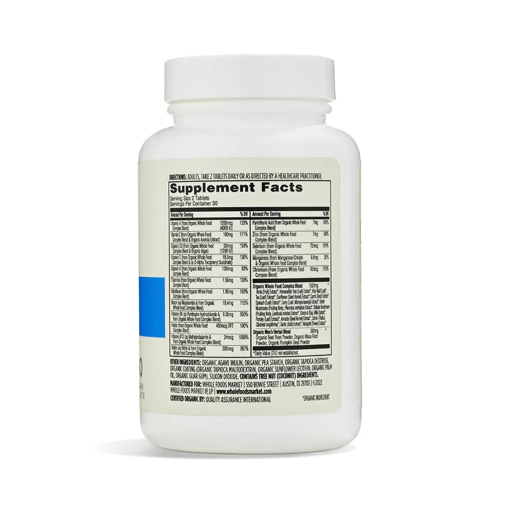 365 by Whole Foods Market, Vitamin Multi Mens Food Cultured 40 Plus, 60 Count 365 by Whole Foods Market uk supplements