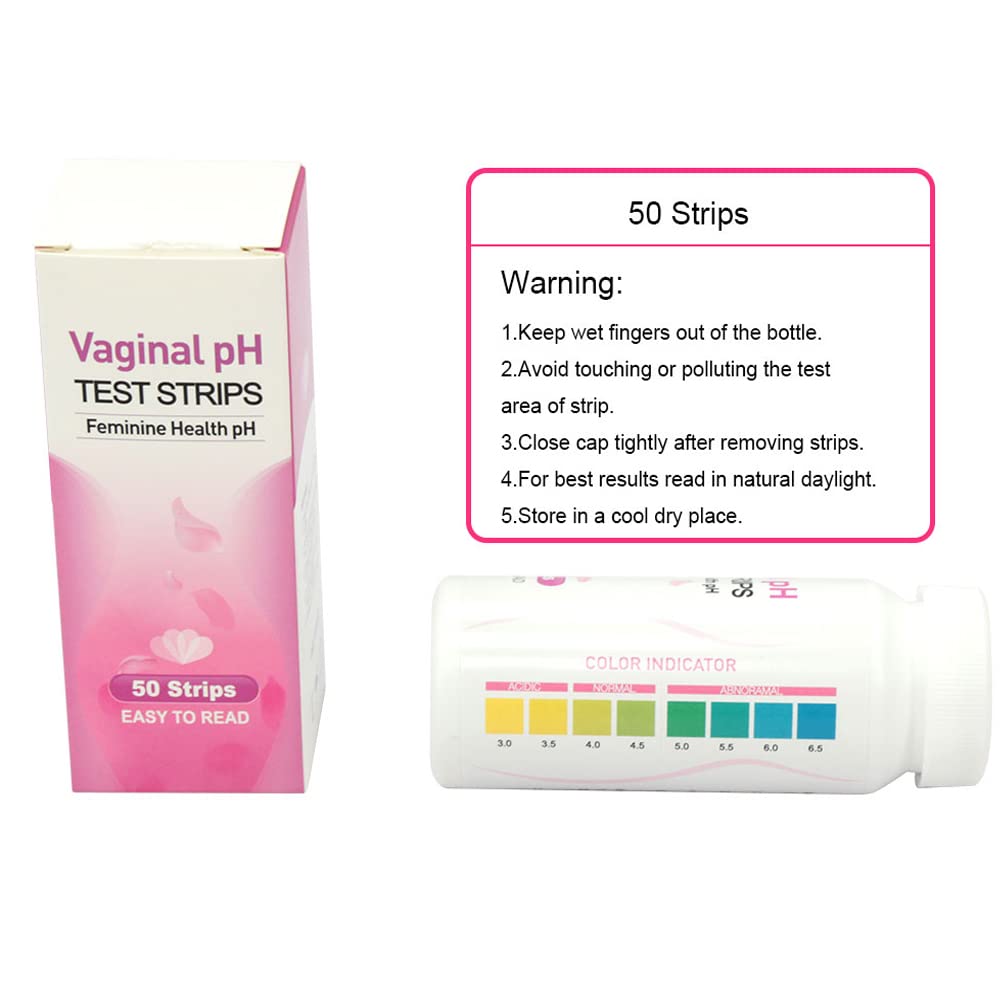 Colilove Vaginal Health PH Test Strips (50cnt) Feminine Vaginal PH Balance Test Strips Monitor Colilove uk supplements