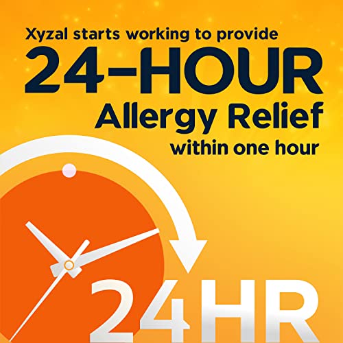Xyzal Allergy Pills, 24-Hour Allergy Relief, 80-Count, Original Prescription Strength Xyzal uk supplements