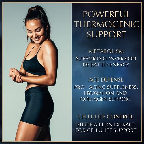 Thermogenic Hydrolyzed Collagen Burn - Hyaluronic Acid, Vitamin C, Multi Collagen Complex Granions uk supplements