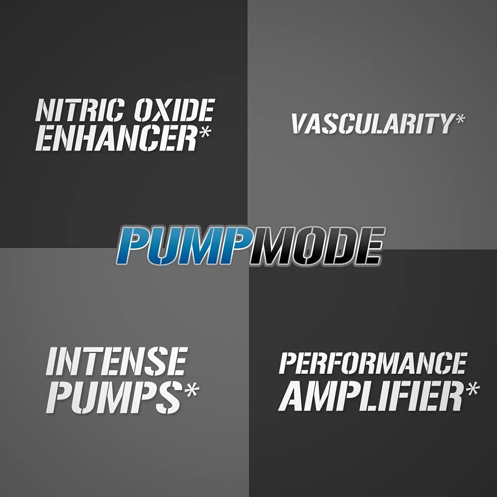 EVL PumpMode Nitric Oxide Supplement - Nitric Oxide Booster Pump Pre Workout Powder Evlution uk supplements