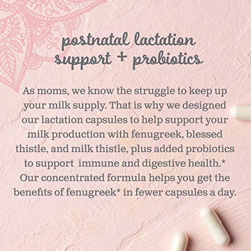 Mommy's Bliss Postnatal Lactation Support Supplement with Probiotics: Support Breastfeeding Mommy's Bliss uk supplements